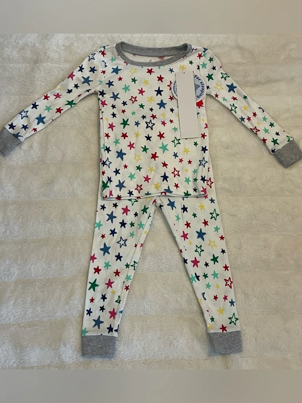 Holiday Lane Toddler Star Cotton Snug Fit Matching Family Pajamas Set boy/girl